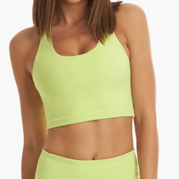 🆕Koral Lime Green Sports Bra NWT - Picture 2 of 8